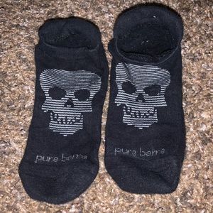 Pure Barre Skull Socks 5 for $25